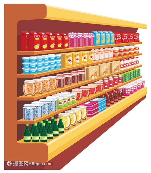 超市矢量與數(shù)字化食品銷(xiāo)售的發(fā)展趨勢(shì)